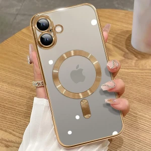 MMP Shop Apple iPhone 16 Plus Kılıf Magsafe Özelilkli Kamera Lens Koruma Özellikli Kilif