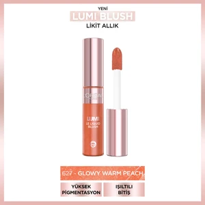 L'Oréal Paris Lumi Blush Likit Allık - 627 Glowy Warm Peach