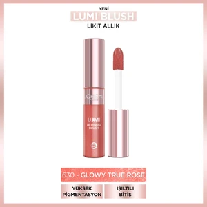 L'Oréal Paris Lumi Blush Likit Allık - 630 Glowy True Rose