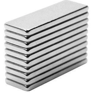 Dünya Magnet 20 Adet Neodyum Mıknatıs Magnet 30X10X2 mm Dikdörtgen Güçlü Mıknatıs