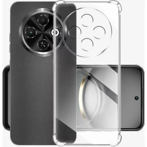 Caseworld Tecno Spark 30C Kapak Kamera Korumalı Airbag Antishock Köşe Korumalı Şeffaf Silikon Kılıf