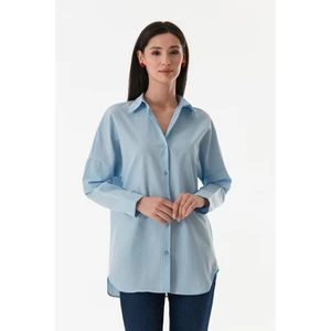 Basic Terikoton Kumaş Gömlek