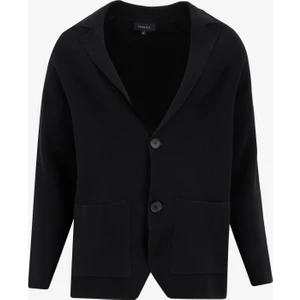 Basic Siyah Erkek Düz Ceket F5SM-CKT 2925