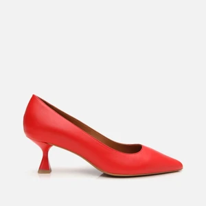 01AYH304150A740  Deri Kırmızı Kadın Stiletto