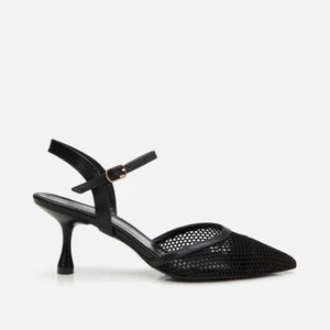 01AYH307420A100 SIYAH Kadın Fileli Stiletto