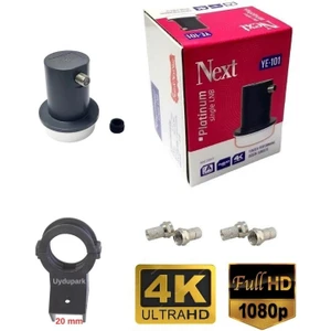 Tek'li Tek Çıkışlı Çanak Anten Lnb'si+20 mm Lnb Tutucu Plastiği