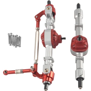 Rc Araba Ön ve Arka Komple Aks Mn D90 D91 D96 D99S MN90 MN96 MN99 MN99S 1/12 Rc Araba Yükseltme Parçaları, Gümüş (Yurt Dışından)