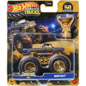 Hot Wheels Monster Trucks Bigfoot Trophy Şampiyonları Tekli Arabalar JDV96 - JDV97 Bigfoot