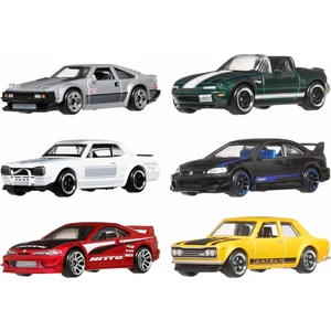 1:64 Hot Wheels Japon Temalı 6’lı Araba Seti JBY77