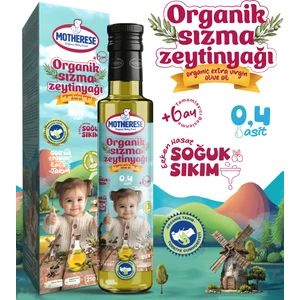 Organik Bebek Sızma Zeytinyağ 250 ml