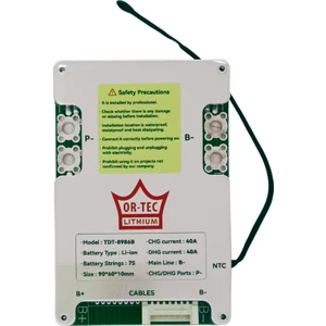 Tdt Li-Ion 7s 24V 40A Bms Balanslı