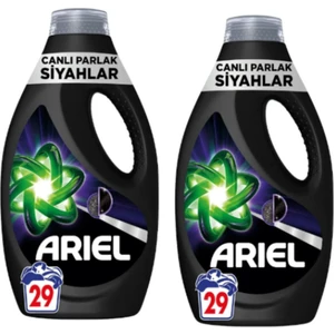 Canlı Parlak Siyah Sıvı Çamaşır Deterjanı 58 Yıkama (29x2)