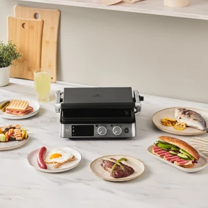 Compact Steel Sear And Grill Inox 2008 Izgara ve Tost Makinesi