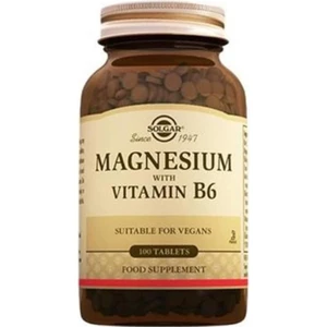 Solgar Magnesium With Vitamin B6 100 Tablet