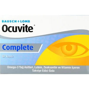 Complete 60 Kapsül Lutein Göz Vitamini
