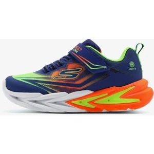 Flexglow Ultra Büyük Erkek Çocuk Mavi Işıklı Spor Ayakkabı 400139L Blmt