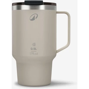 Quechua Paslanmaz Çelik Termos Bardak - Bej - 0,5 L