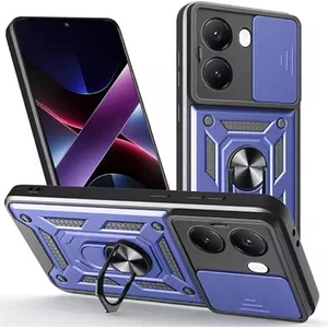 Poco X7 Pro Zırh Kamera Koruması Cep Telefonu Kılıfı (Yurt Dışından)