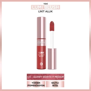 L'Oréal Paris Lumi Blush Likit Allık - 635 Glowy Worth It Medium
