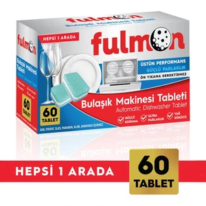 60'lı Bulaşık Makinesi Tableti Hepsi Bir Arada