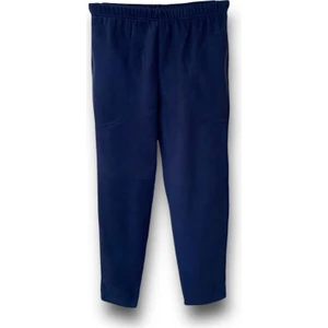 Kadın Lacivert Polar Cepli Kışlık Pijama Altı