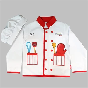 Şef Kostümü ve Şapkası