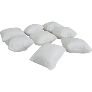 Yastık Düzenleyici (8 Adet)Tela Beyaz Bileklik & Saat ve Kelepçe 8x8  cm