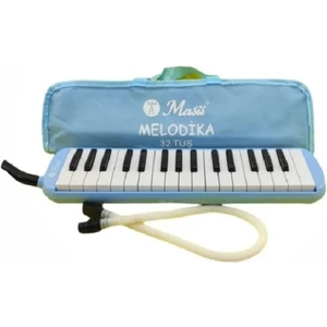 32 Tuş Melodika Çantalı Pastel Renk