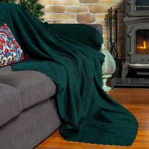 Latuda Home Zenit Koltuk Örtüsü 110x175 (2 Adet)  Berjer Dekoratif Jakarlı Şönil   | Kanepe Örtüsü |  Kaymaz , Zümrüt