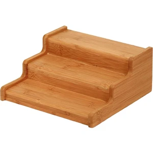 Bambu Ayarlanabilir 3 Katlı Baharatlık Standı Çok Amaçlı Stand 35 Cm X 22 Cm