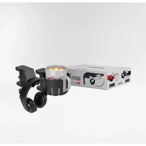 Premium Bardak Tutucu ve Kulaklık Askı Seti/siyah