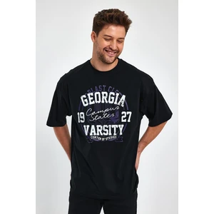 Alexander Gardi Baskılı Oversize T-Shirt (E23-0046 01)