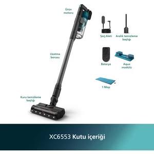 XC6553/01 Philips 6000 Serisi Dikey Süpürge