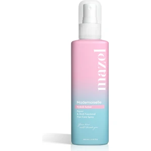 Mazel Hair Care Mademoiselle Vegan Durulanmayan Onarıcı Saç Spreyi 200 ml – Çiçek Kokulu, Tüm Saç Tiplerine Uygun