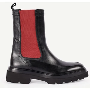 Renkli Lastikli Deri Bot