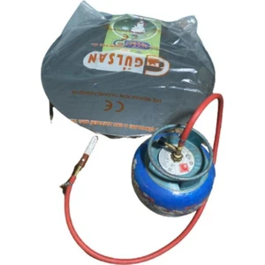 Tüplü Sac Ekmek Sacı Katmer Sacı 60  cm Hortum Vana Setli