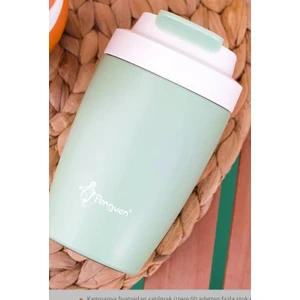 3047 Termos Yeşil Kahve Kupa 400ML