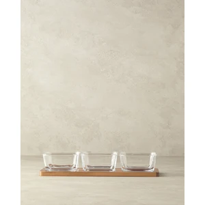 Orient Akasya 4 Parça Sunumluk Koyu Kahverengi