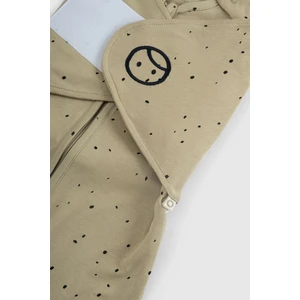 Little Gusto Pelerin Uyku Tulumu 0-6 Ay Cosmos Haki Organik Pamuk