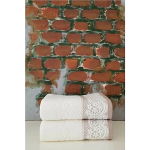 Havlu 50 x 90 Evony Bej 2'li