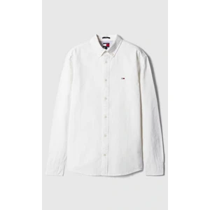 Tommy Hilfiger Erkek Beyaz Oxford Gömlek