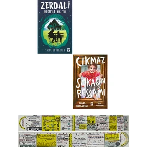 Zerdali  /  Çıkmaz Sokağın Ressamı 2 Kitap Set (Matematik Öğreten Cetvel) -  Yaşar Bayraktar
