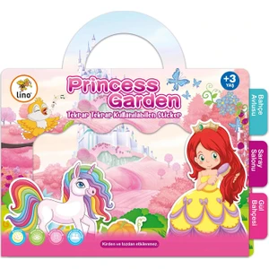 Tekrar Tekrar Kullanılabilen Stıcker Prıncess Garden LS-301