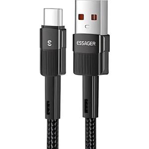 Örgü Kablo 3 Metre 7A 66W USB To Type-C Şarj Kablosu 480MBPS Veri Aktarım Şarj Akım Korumalı