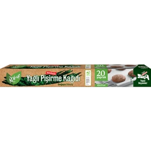 Doğa Dostu Kesilmiş Pişirme Kağıdı 37x42cm 20 Yaprak