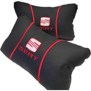 Otomobil-Araç Seat Marka Işlemeli Boyun Yastığı