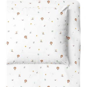 Casadora Baby Simba 100% Pamuk Saten Lastikli Çarşaf Seti -100X200X30+50X70CM