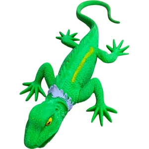 Oyuncak Esnek Uzayabilen Iguana: Renkli ve Eğlenceli Oyunların Yeni Arkadaşı!
