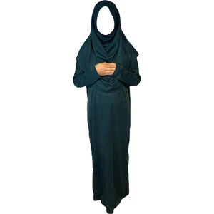 Monte Lui Kız Çocuk Tek Parça Namaz Elbisesi Gül Kurusu