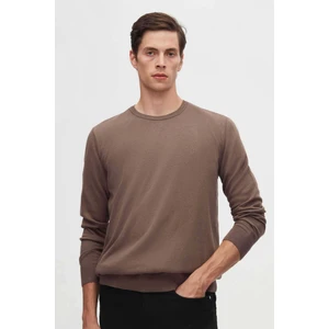 Ds Damat Regular Fit Vizon Tüylenme Yapmayan Bisiklet Yaka Triko Kazak 5HF06ORT12004